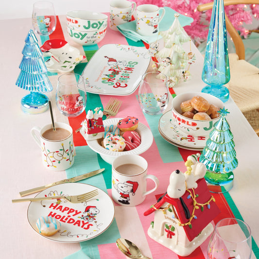 Snoopy Christmas Hors d'Oeuvre Tray