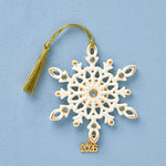2026 Gemmed Snowflake Ornament