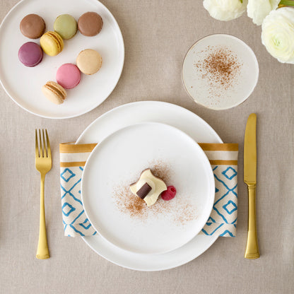 Modern White 24-Piece Dinnerware Set
